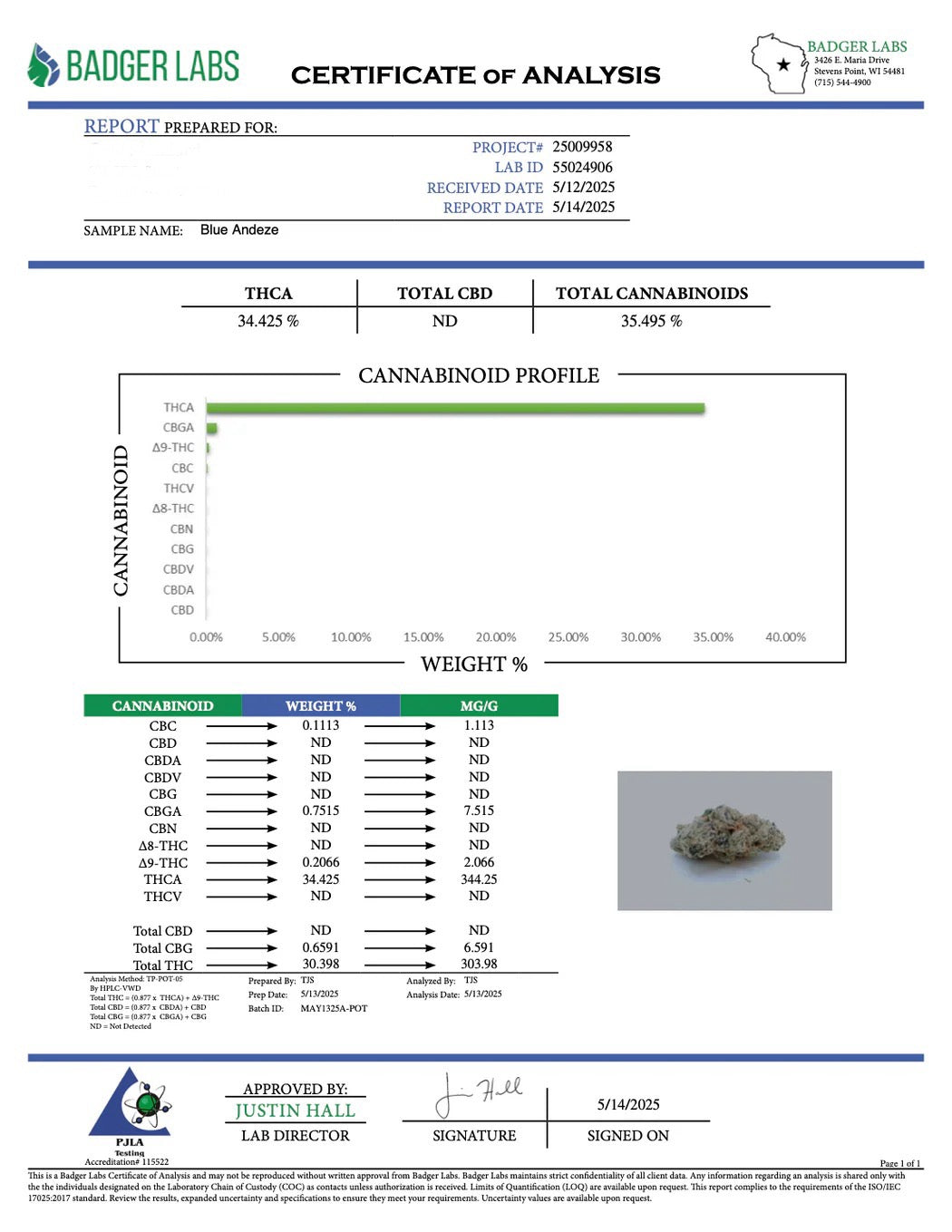 BLUE ANDEZE 🫐🥶- THCa FLOWER BB BUD’s EXOTIC (🥇M-ZATICS INSIDER DEALS)